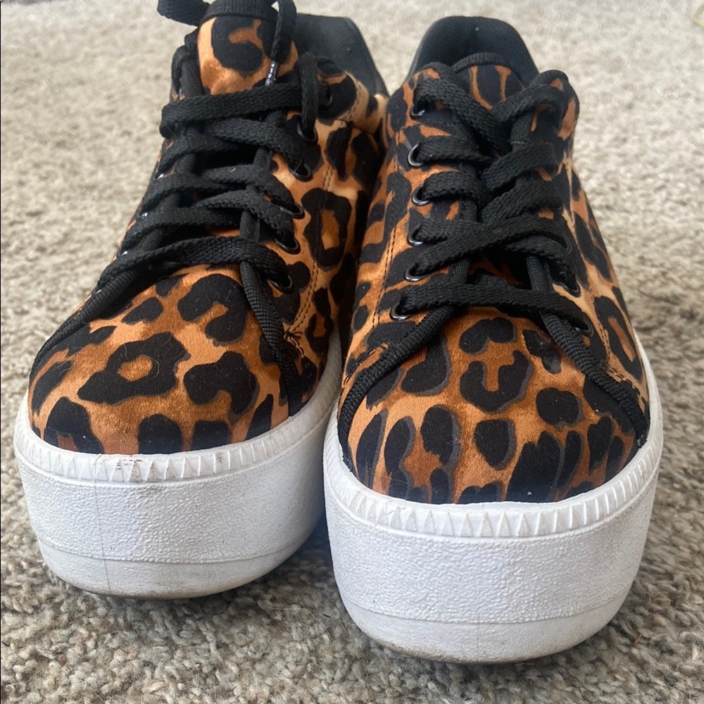 ASOS Leopard Print Women's Platform Sneakers